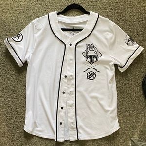 Authentic Star Wars Boba Fett Baseball Jersey